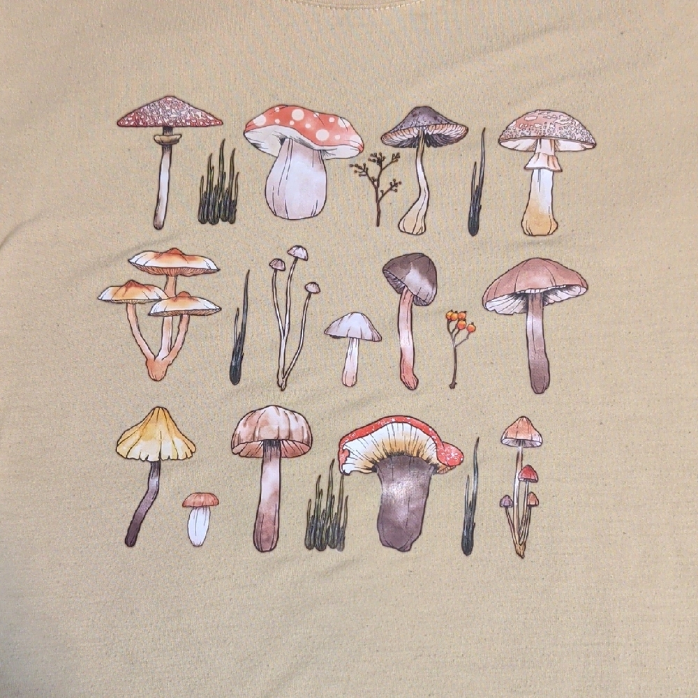 SHEIN Mushroom Tee